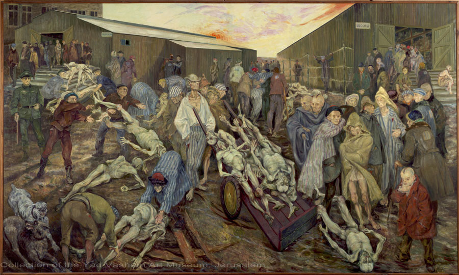 Boris Taslitzky Le Petit Camp à Buchenwald