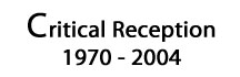 critical reception 1970-2012