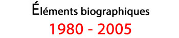 titre éléments biographiques 1911-1929