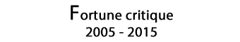 titre fortune critique 2005-2015